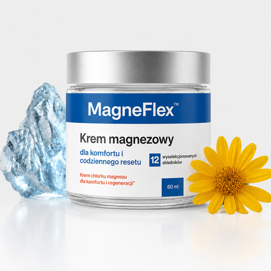 MagneFlex™ - Nawilżający krem do ciała z magnezem